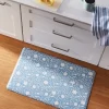 30" X 18" Floral Comfort Mat Blue - Threshold™ -Online Home Decoration GUEST 8d917411 e3f8 42c9 84d8 8361b5b5c67b