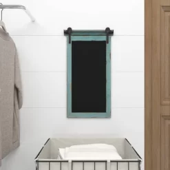 Wood Sign Wall Decor With Chalkboard Blue - Olivia & May -Online Home Decoration GUEST 8fd9a3c7 2524 4cf0 ab87 2b4965fe9f9e