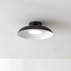 1-Light LED Integrated Matte Black Flush Mount Ceiling Light - Globe Electric -Online Home Decoration GUEST 90ba5109 ee35 4b8f a1ea 581ba96816e8