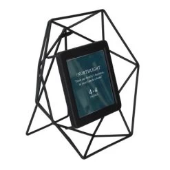 Northlight 8" Contemporary Hexagonal 4" X 4" Photo Picture Frame - Black -Online Home Decoration GUEST 91114007 5db1 40dd bb21 bb9a9ad72d81