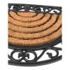 BIRDROCK HOME 18 X 30 Half Round Natural Coir And Rubber Doormat With Scroll Border -Online Home Decoration GUEST 91dd4c9f 2896 49d6 bc4b c337414a4081