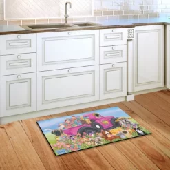 Briarwood Lane Easter Dogs Holiday Humor Doormat Decorated Eggs Indoor Outdoor 30" X 18" -Online Home Decoration GUEST 935fc39f 674d 4332 8c36 94d5b44d72c8