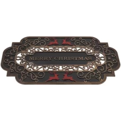 Northlight Black And Copper Reindeer "Merry Christmas" Doormat 18" X 30" -Online Home Decoration GUEST 93e69cc1 a636 4b7b 9118 58539abb75dd