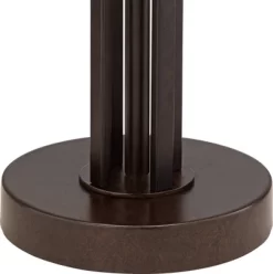 Franklin Iron Works Andes 27 1/2" Tall Industrial Table Lamps Set Of 2 Pull Chain Brown Oil Rubbed Bronze Finish Metal Double Shade Living Room -Online Home Decoration GUEST 96d94833 1bd8 4976 9b02 f28e0c087f27