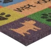1'6"x2'6" 'Wipe Your Paws' Doormat - HomeTrax -Online Home Decoration GUEST 975cc333 def3 4efb 9ad7 f5988a656673