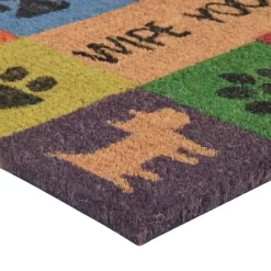 1'6"x2'6" 'Wipe Your Paws' Doormat - HomeTrax