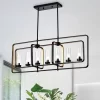 40.2" X 10.2" X 45.1" 7-Light Belline Chandelier Black - Warehouse Of Tiffany -Online Home Decoration GUEST 98093d1a ada9 42be a68d 9ce4eeb33c7b
