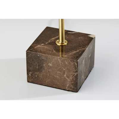 Hawthorne Desk Lamp Antique Brass - Adesso 6 Hawthorne Desk Lamp Antique Brass - Adesso - Image 4