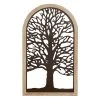 Metal Tree Of Life Wall Decor With Arched Frame Bronze - Olivia & May