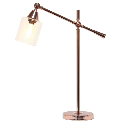Tilting Arm Table Lamp Rose Gold - Elegant Designs 6 Tilting Arm Table Lamp Rose Gold - Elegant Designs - Image 4