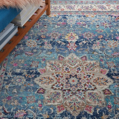 Nourison Vintage Kashan VKA01 Indoor Area Rug 3 Nourison Vintage Kashan VKA01 Indoor Area Rug