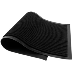 KAF Home Set Of 2 Ribbed Door Mat | 17 X 30 Inches, Durable Indoor Outdoor Entry Way Rug | Perfect For Mud-Rooms, High Traffic Areas, Garages, Storefronts, And Everyday Home Use -Online Home Decoration GUEST a0938c9e e033 4e61 9052 972f55585933