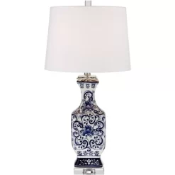 Barnes And Ivy Table Lamps 28" Tall Set Of 2 Porcelain Blue Floral Jar Geneva White Drum Shade For Living Room Family Bedroom Bedside 15 Barnes And Ivy Table Lamps 28" Tall Set Of 2 Porcelain Blue Floral Jar Geneva White Drum Shade For Living Room Family Bedroom Bedside -Online Home Decoration GUEST a34c1980 6fc4 43bd a740 80cb7755ec5d