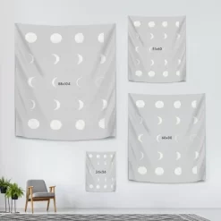 Americanflat Moon By Peach & Gold Wall Tapestry -Online Home Decoration GUEST a826d8f2 a436 49c9 9c8b b8a0a817a03a