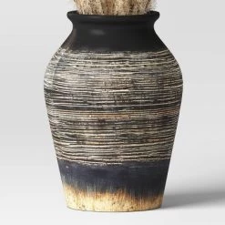 Grass Arrangement In Ceramic Pot Black - Threshold™ -Online Home Decoration GUEST a8b7bc55 e7f2 41c9 ad42 4006f370c4b4