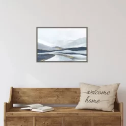 23" X 16" Far Away Land I By Eva Watts Framed Canvas Wall Art - Amanti Art -Online Home Decoration GUEST a98845c7 f861 407c 8755 fa1ecb17cab9