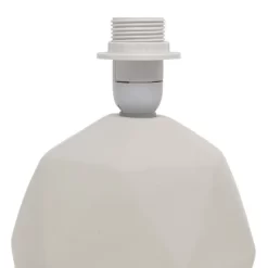 Geometric Concrete Lamp With Shade White - Simple Designs -Online Home Decoration GUEST ab515c17 dec6 4539 ad6a fe5d9c942401