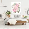 Watercolor Ranunculus In Pink By Blursbyai Wall Tapestry - Americanflat -Online Home Decoration GUEST adafc420 7241 4b8a 8ac6 bcaf37e06fc8
