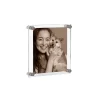 Azar Displays Floating Acrylic Wall Frame With Silver Stand Off Caps: 9" X 12" Graphic Size, Overall Frame Size: 13" X 16" -Online Home Decoration GUEST ae361c6b 17f4 48c5 988a 343d16a988e3