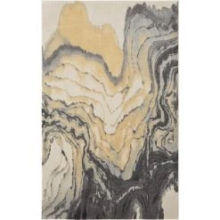 Bleecker Modern Watercolor Area Rug