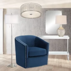 360 Lighting Waylon Modern Table Lamp 28" Tall Textured Mercury Glass Off White Tapered Drum Shade For Bedroom Living Room Bedside Nightstand Office 15 360 Lighting Waylon Modern Table Lamp 28" Tall Textured Mercury Glass Off White Tapered Drum Shade For Bedroom Living Room Bedside Nightstand Office -Online Home Decoration GUEST b35ac57f a930 4cc5 954a 050aeff2da05