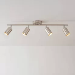 Pratt 4-Light Brushed Nickel Finish Track Lighting - Globe Electric 12 Pratt 4-Light Brushed Nickel Finish Track Lighting - Globe Electric -Online Home Decoration GUEST b4818d98 609c 47a4 ba2f c964d95ab703