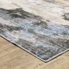 Micah Washable Distressed Abstract Indoor Area Rug Gray/Blue - Captiv8e Designs -Online Home Decoration GUEST b51d63d8 3ea6 410a 9219 6057e847d132