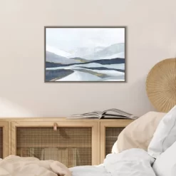 23" X 16" Far Away Land I By Eva Watts Framed Canvas Wall Art - Amanti Art -Online Home Decoration GUEST b5db460b d11a 40e3 8d56 4eec21ca6eb9