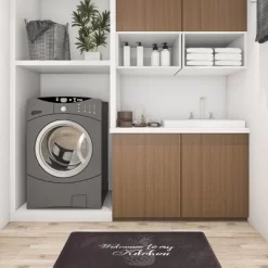 World Rug Gallery Welcome Kitchen Anti Fatigue Standing Mat -Online Home Decoration GUEST b74905d9 e8dd 4950 8090 7fa9f2bce957