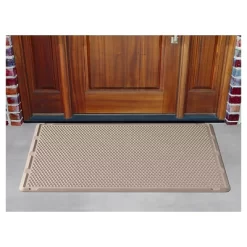Tan Solid Doormat - (2'6"x4') - WeatherTech