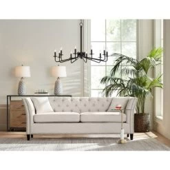 360 Lighting Carlton Modern Table Lamps 28 1/4" Tall Set Of 2 Gray Wash Off White Fabric Drum Shade For Bedroom Living Room Bedside Nightstand Office -Online Home Decoration GUEST b9242202 a6a9 42d8 9219 e1107aeca457