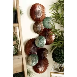 Metal Plate Wall Decor Brown - Olivia & May -Online Home Decoration GUEST b9b42321 405d 434c a6ae e977773ed1d0