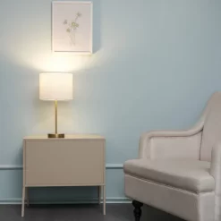 19" Versa Table Lamp With Linen Shade Matte Gold/White - Globe Electric 10 19" Versa Table Lamp With Linen Shade Matte Gold/White - Globe Electric -Online Home Decoration GUEST c00a7e52 f5f5 4c2d b366 23e5ba0c0238