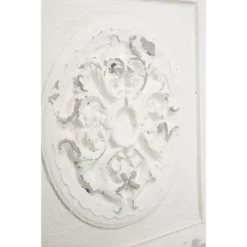 Vintage Fiberglass Floral Wall Decor Set Of 4 White - Olivia & May 18 Vintage Fiberglass Floral Wall Decor Set Of 4 White - Olivia & May -Online Home Decoration GUEST c1f431b5 672e 486c 9cdf ac8f60bc8275