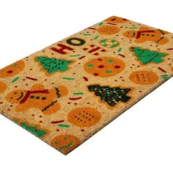 1'4" X 2'4" Christmas Cookie Swap Indoor/Outdoor Coir Doormat Red/Green/Brown - Entryways -Online Home Decoration GUEST c20e1e3e cc47 45ef 8339 2ab6c3643a16