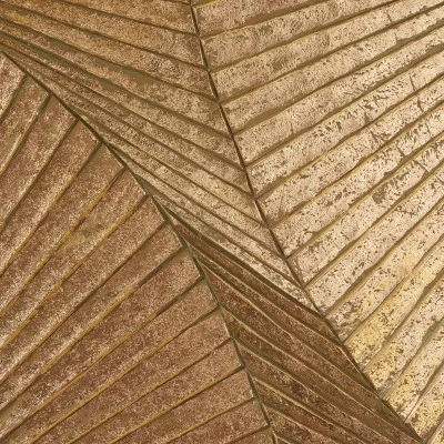 Wood Geometric Carved Radial Wall Decor - Olivia & May 6 Wood Geometric Carved Radial Wall Decor - Olivia & May - Image 4