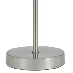 19" Metal Stick Table Lamp With Pull Chain Silver - Cresswell Lighting -Online Home Decoration GUEST c8c8e58c c3ea 47a2 9670 4dd262f1d5c4
