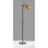 56.5" Clayton Floor Lamp Matte Black - Adesso -Online Home Decoration GUEST c91e7d54 f733 4f84 849b cf63567db780