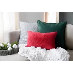 20"x20" Oversize Faux Suede Square Throw Pillow - Lush Décor -Online Home Decoration GUEST c95f213e 3b31 4d8c 90e1 24c5797c6604
