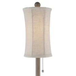 Regency Hill Traditional Buffet Table Lamps 28" Tall Set Of 2 Natural Candlestick Cream Bell Shade For Dining Room -Online Home Decoration GUEST c98a7d37 05a6 418b 82d9 017f9a3170ee