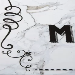 J&V TEXTILES 20" X 39" Oversized Cushioned Embossed Gentle Step Anti-Fatigue Kitchen Mat (Marble Meals & Memories) -Online Home Decoration GUEST ca487b7f 1b33 4b28 8e8a a607bee8f518