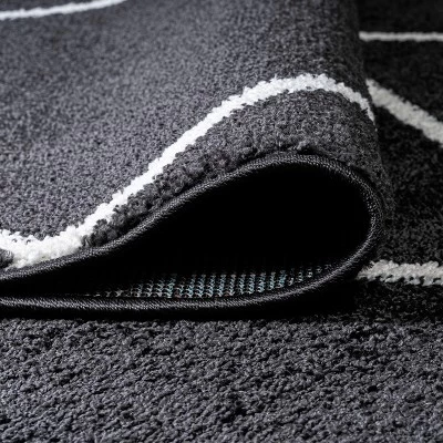 Cole Minimalist Diamond Trellis Round Area Rug - JONATHAN Y 10 Cole Minimalist Diamond Trellis Round Area Rug - JONATHAN Y - Image 8