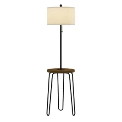 Floor Lamp End Table (Includes LED Light Bulb) - Modern Hairpin Legs 11 Floor Lamp End Table (Includes LED Light Bulb) - Modern Hairpin Legs -Online Home Decoration GUEST caa19d9d ebbb 4a93 8ef3 beafe599383d
