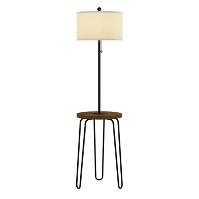 Floor Lamp End Table (Includes LED Light Bulb) - Modern Hairpin Legs 5 Floor Lamp End Table (Includes LED Light Bulb) - Modern Hairpin Legs - Image 3