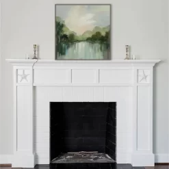 30" X 30" Cool Spring Day By Silvia Vassileva Framed Canvas Wall Art Print - Amanti Art -Online Home Decoration GUEST cc19759e 2e49 4b4a a6cc 5d23ef103e6e