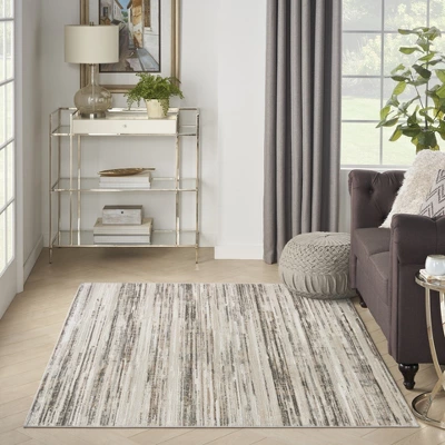 Nourison Serenity Home Modern Abstract Indoor Area Rug 9 Nourison Serenity Home Modern Abstract Indoor Area Rug - Image 7