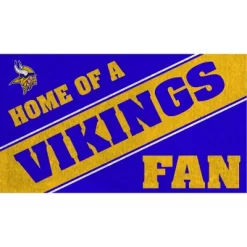 Evergreen Minnesota Vikings Looped PVC Trapper Indoor Outdoor Doormat 1'4"x2'4" Multicolored -Online Home Decoration GUEST cdb40c5a 345d 4735 bee4 a3f77948c5a1