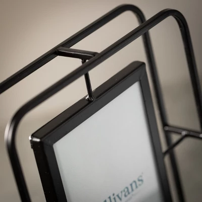 Sullivans Abstract Wire Tabletop Frame 10.25"H Black 3 Sullivans Abstract Wire Tabletop Frame 10.25"H Black