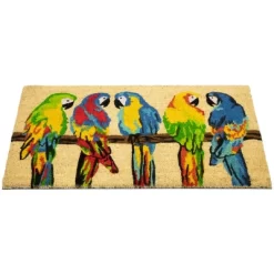 Northlight Toffee And Multicolor Parrots Coir Outdoor Doormat 18" X 30" 9 Northlight Toffee And Multicolor Parrots Coir Outdoor Doormat 18" X 30" -Online Home Decoration GUEST cf8c3950 0ba8 4bd8 aee4 6c630fdfacc3