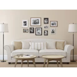 10pc Bordeaux Frame Box Set White/Black/Natural Wood - Kate And Laurel -Online Home Decoration GUEST cff9945c 5972 4ebc acff 762e35be9930